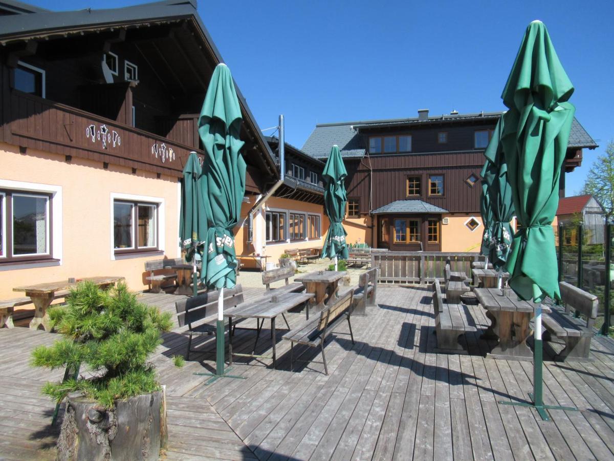 Steinerhaus Berggasthof Grobming Bagian luar foto